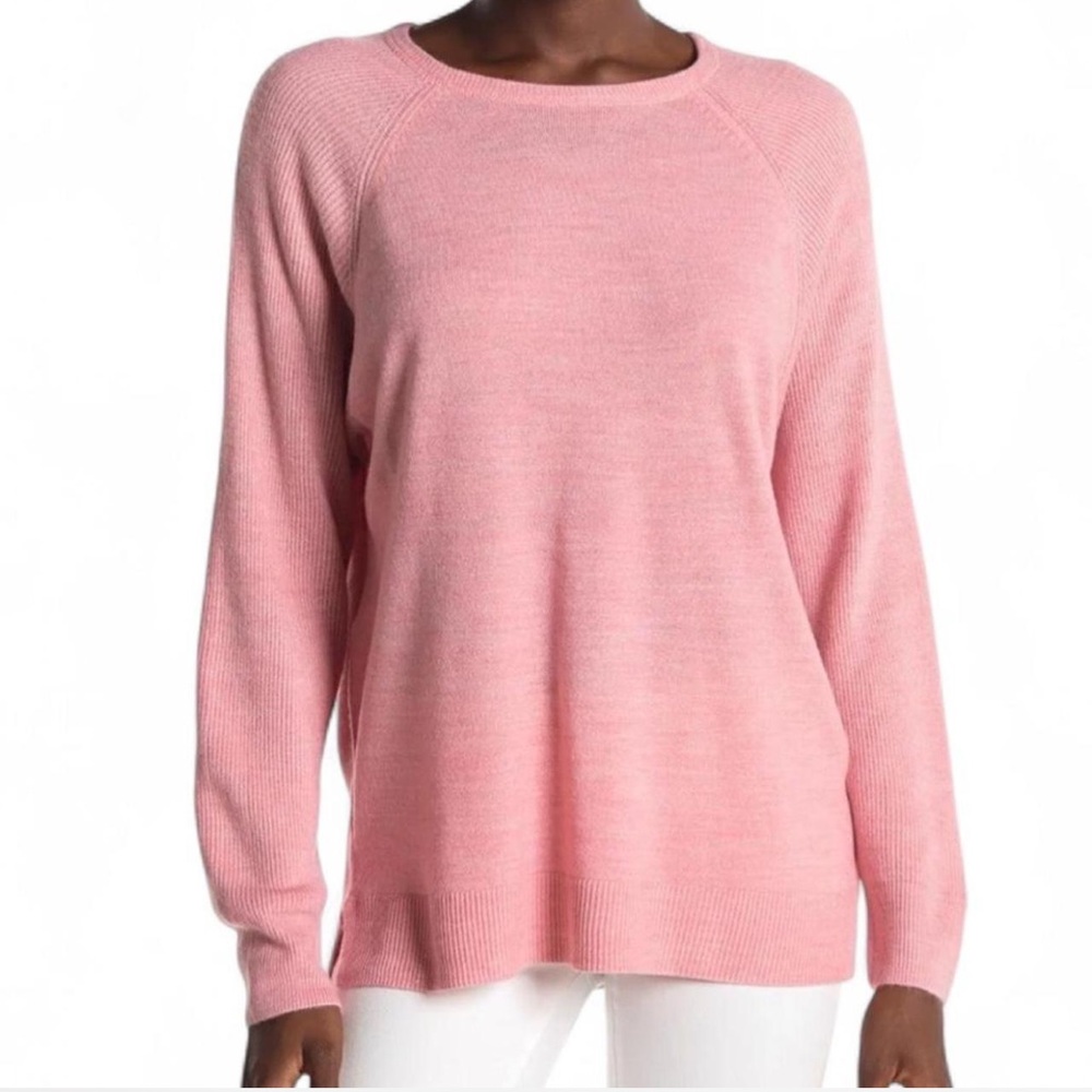 Pink Sweet Romeo Ribbed Raglan Sleeve Sweater‎ - Picture 5 of 8